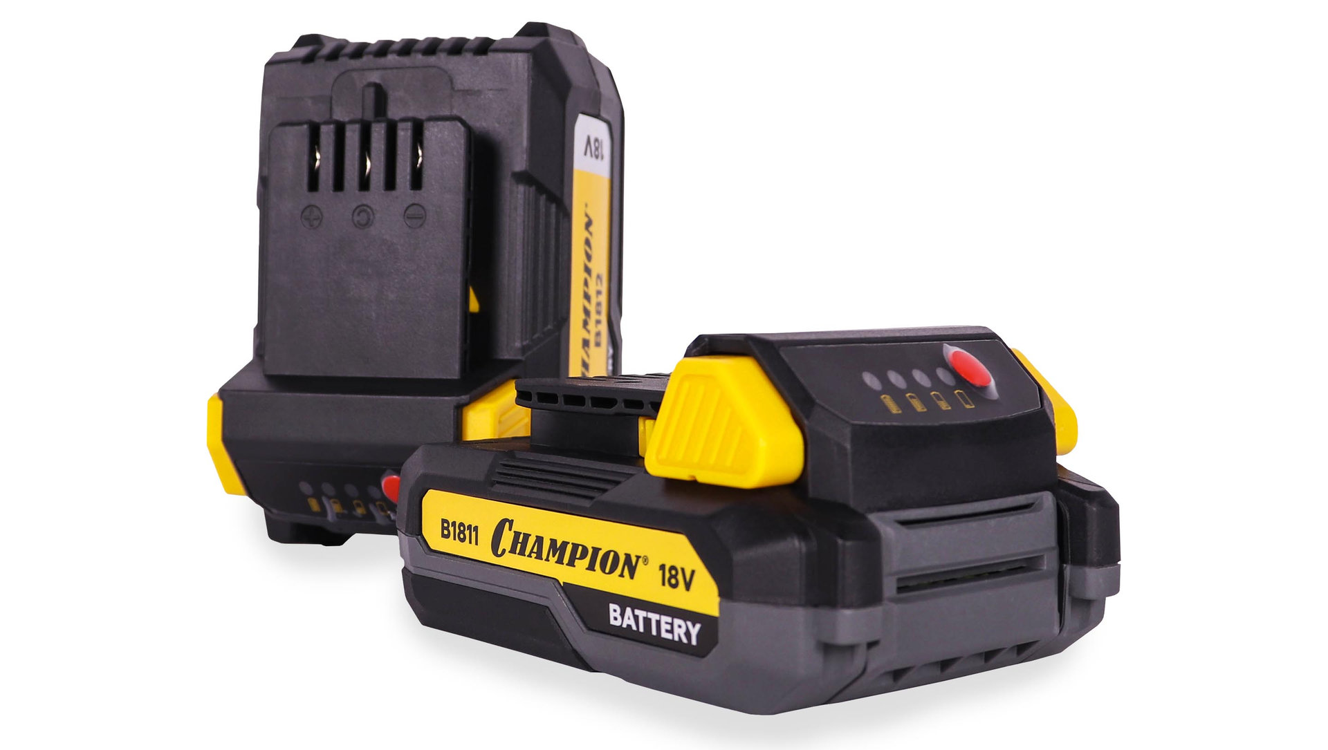 Аккумулятор CHAMPION B1811 (18В 2Ач Li-ion 0,45кг t хранения от+10°С до+20°С) (B1811)