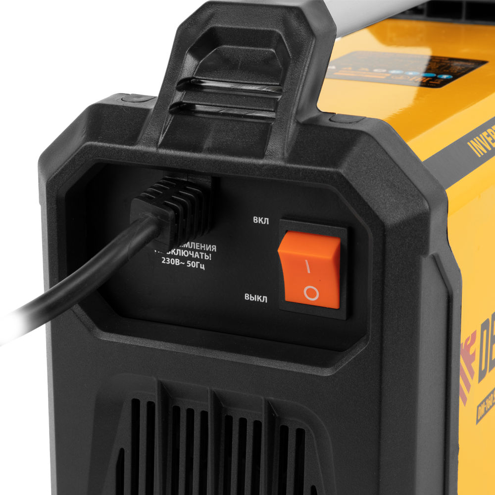 Аппарат инвертор. дуговой сварки DM-160 Standart, 160 А, ПВ 60% Denzel (94323)