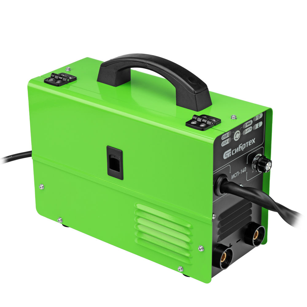 Аппарат инвертор. полуавтомат. сварки ИСП-140, 140 А, ПВ 60% Сибртех (94321)