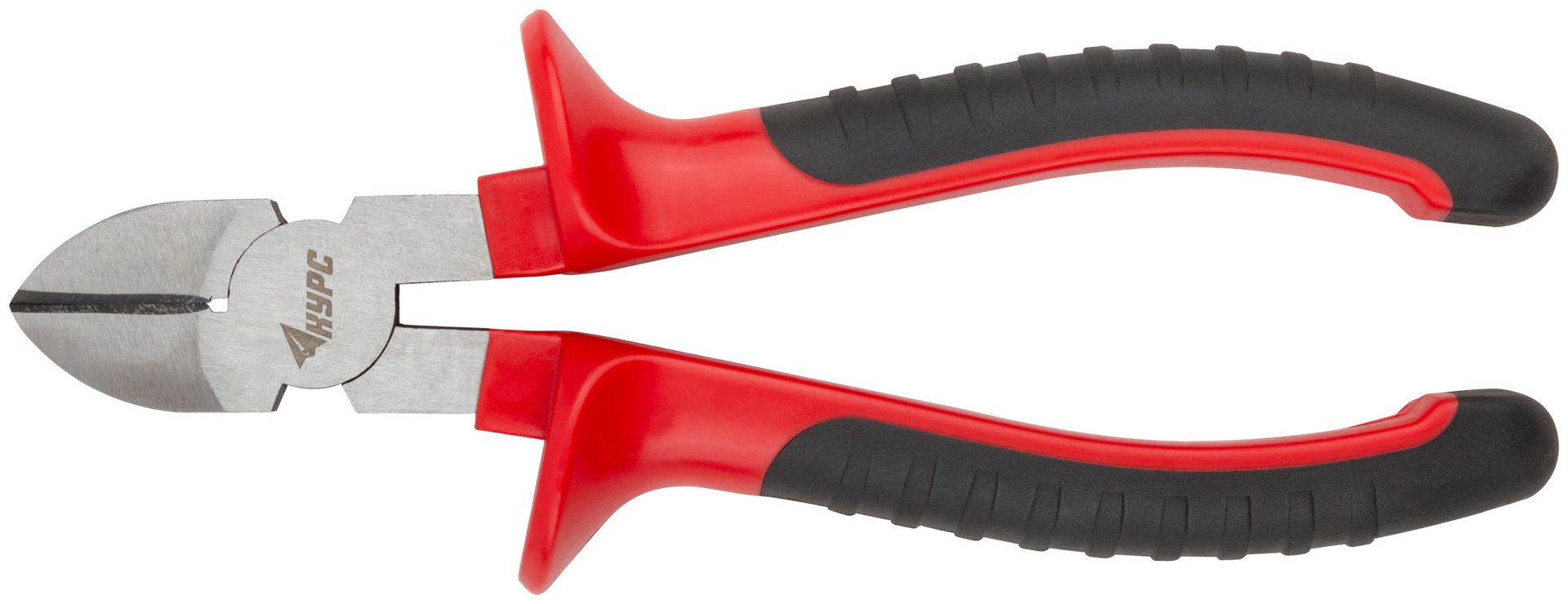 Бокорезы Оптима, двухцветные обрезиненные ручки, полированная сталь 180 мм