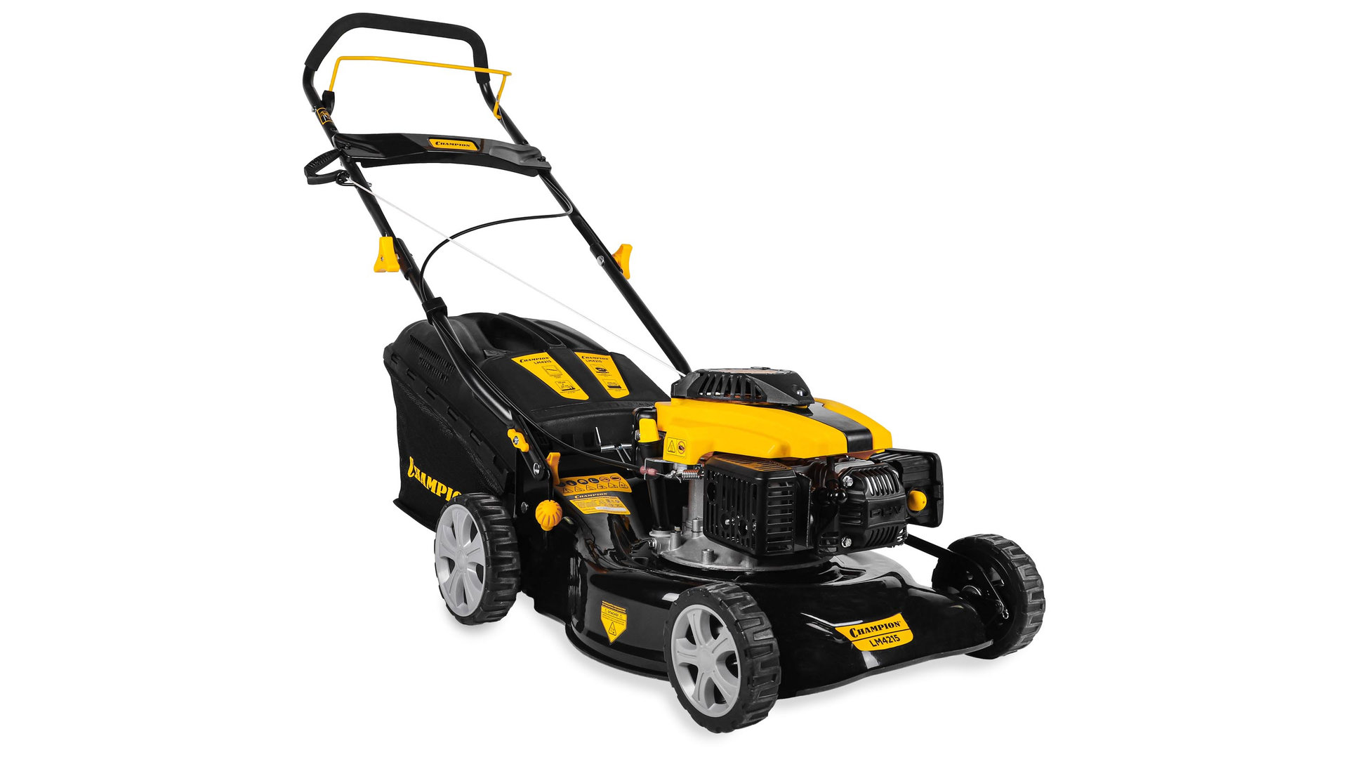 Газонокосилка CHAMPION LM4215 (1,5кВт 420мм 40л 25-70мм 1рычаг/8, 20,7кг) (LM4215)