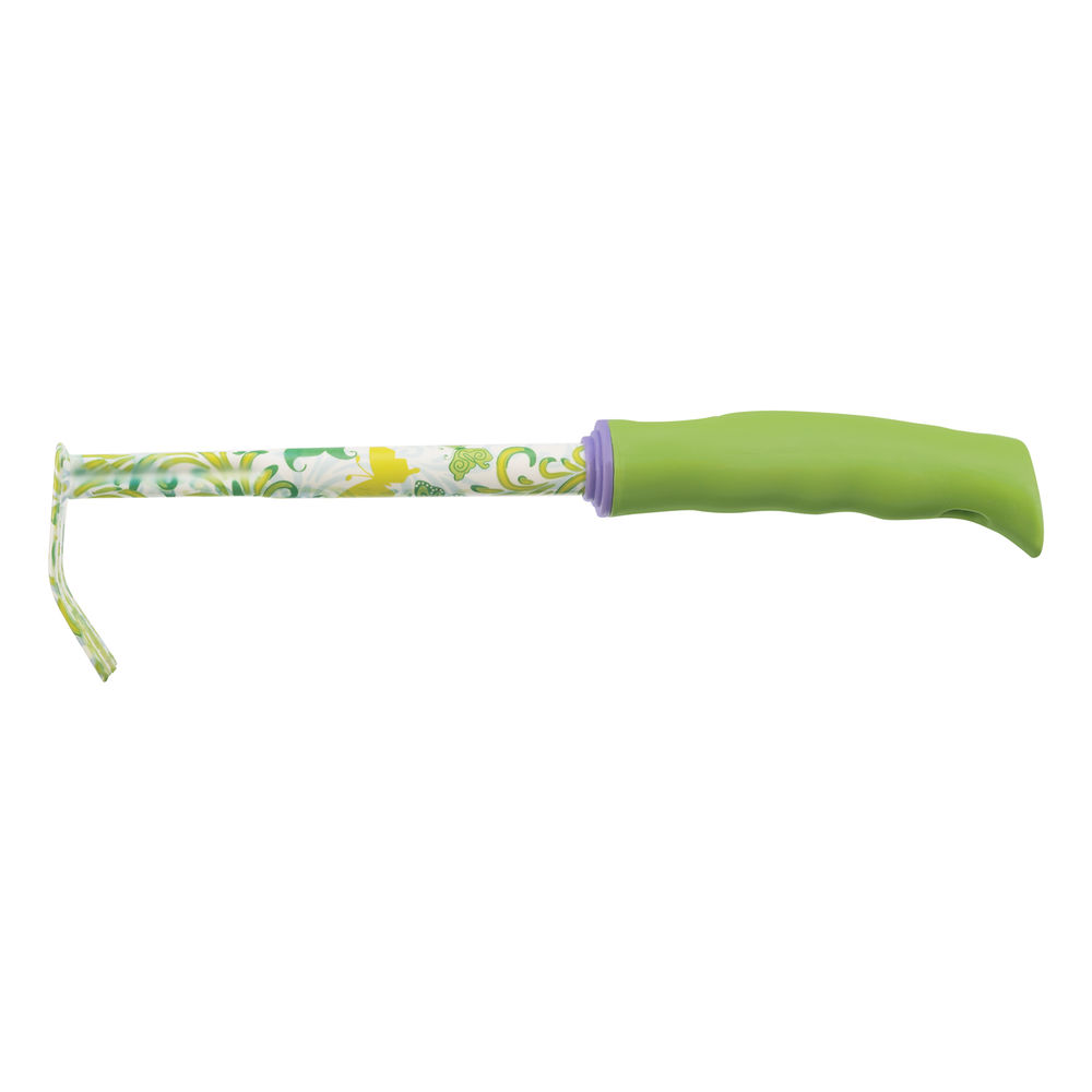 Грабли 5 - зубые, 85 х 310 мм, стальные, пластиковая рукоятка, Flower Green, Palisad (62039)