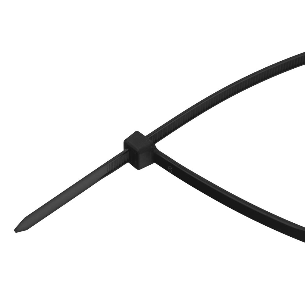 Хомуты, 400 x 4.8 мм, пластиковые, черные, 50 шт Сибртех (45567)