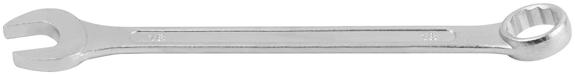 Ключ комбинированный Хард, хромированное покрытие 18 мм