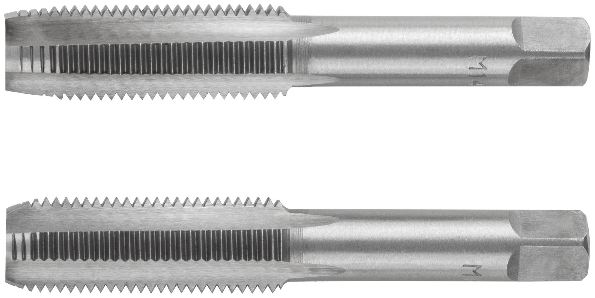 Метчики метрические, легированная сталь, набор 2 шт. М14х1,5 мм (70855)