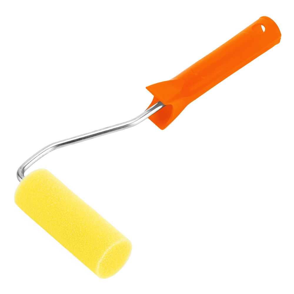 Набор мини-валиков Поролон, 100 мм, D 35 мм, D ручки 6 мм, 10 шт, 2 бюгеля Sparta (802835)