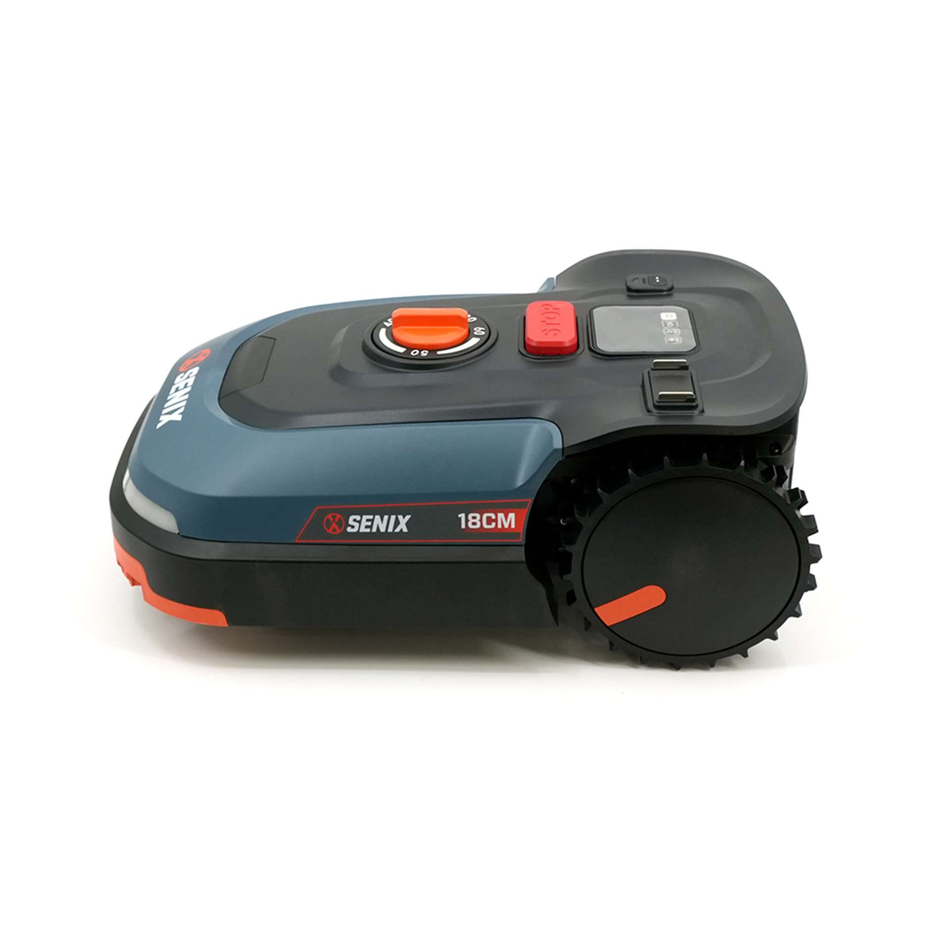 Робот газонокосилка, 18 см, в комплекте 1 батарея 2Ач, Зарядная станция. X2 20В