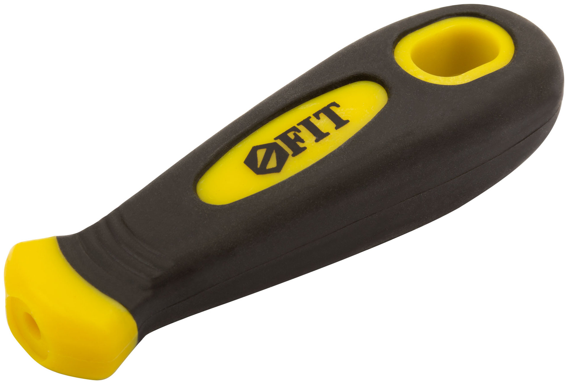 Ручка запасная для напильников прорезиненная, 110 мм, круглое отверстие 5,0 мм (42775)