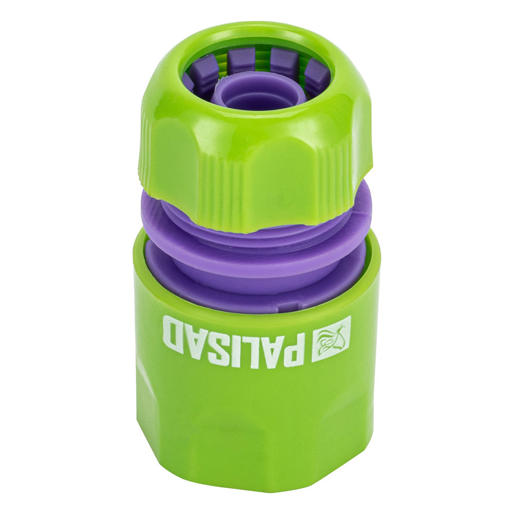 Соединитель пластмассовый, быстросъемный для шланга 1/2 Palisad (66135)