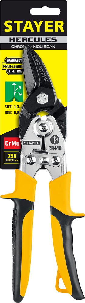 Ножницы по металлу правые Hercules, 250 мм STAYER Professional 2321_z01