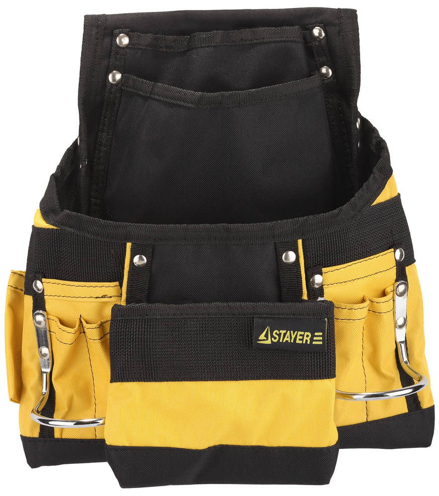 Сумка поясная для инструментов с 10 карманами нейлон Professional STAYER 38605