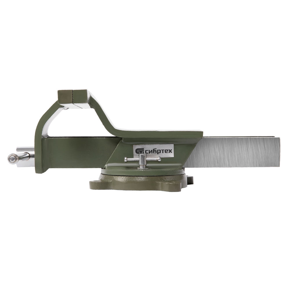 Тиски слесарные, 200 мм, стальные, поворотные Сибртех (18621)