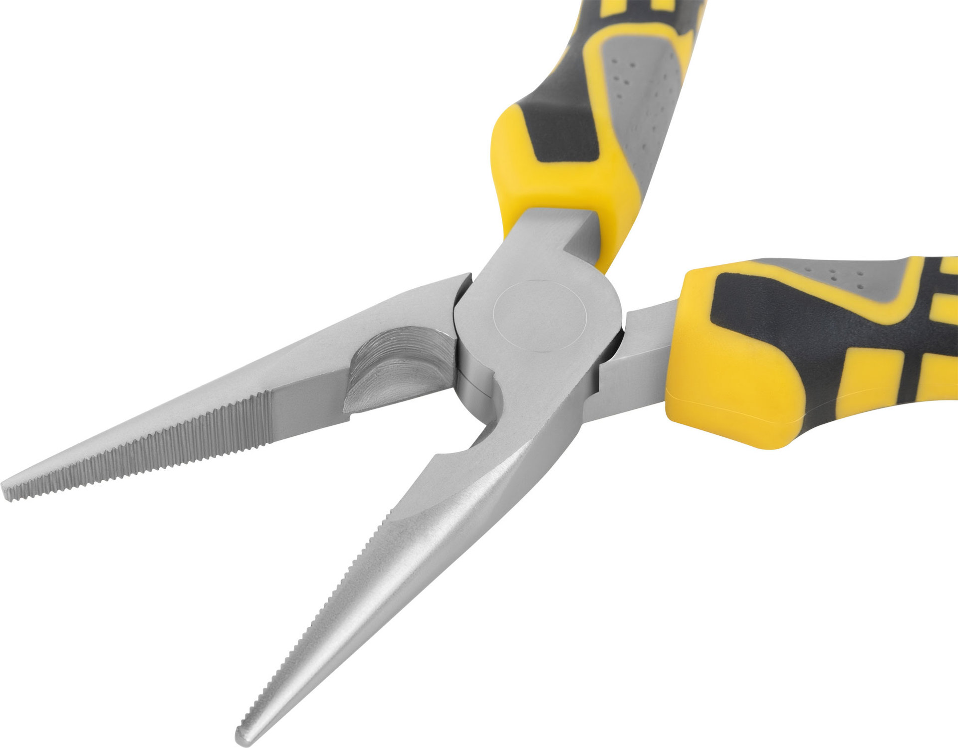 Тонконосы Смарт, трехцветные прорезиненные ручки, никелевое покрытие 160 мм (50667)