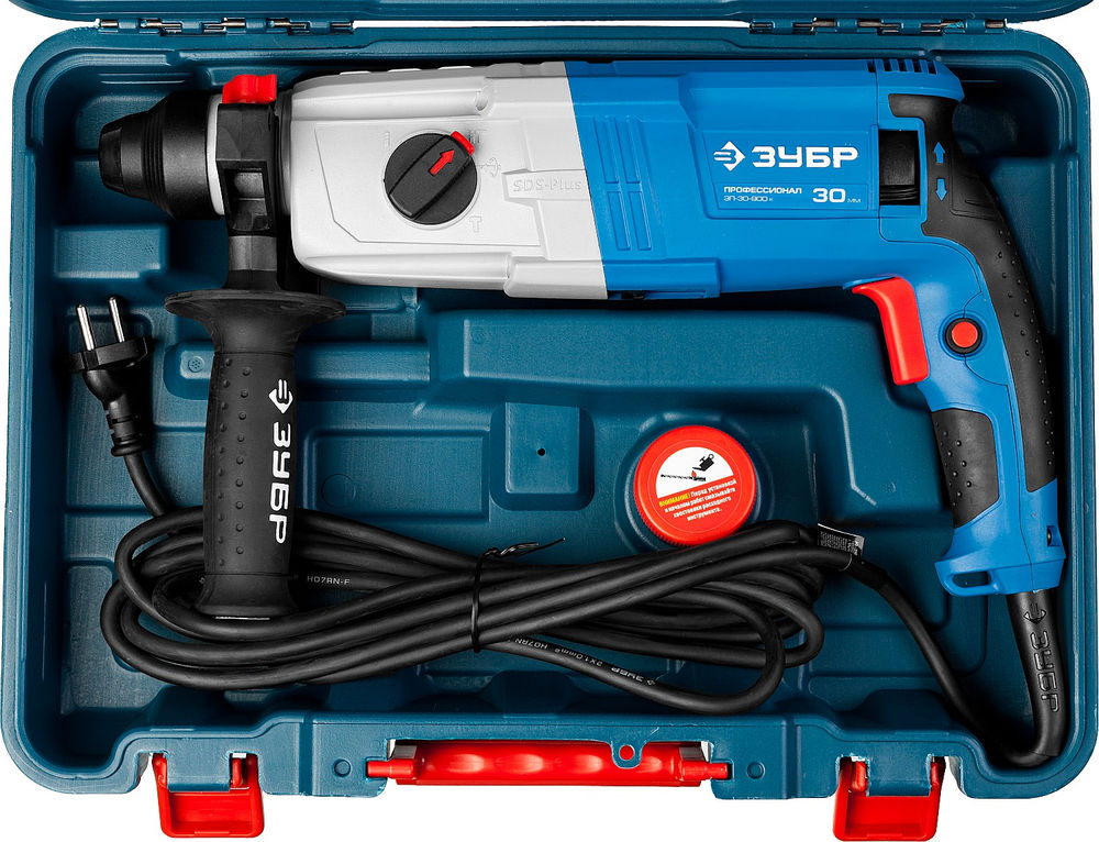 Перфоратор SDS Plus 30 мм 900 Вт Профессионал ЗУБР ЗП-30-900 К