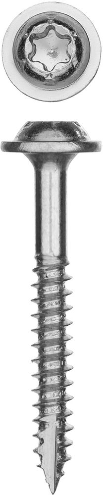Саморез для глухих отверстий 38?3.8 мм частая резьба ТХ20 цинк 300 шт ЗУБР Профессионал 30082-38-038