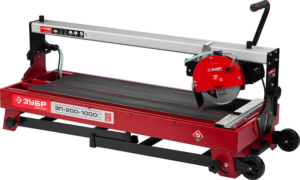 Плиткорез электрический 920 мм, d 200 мм, 1000 Вт ЗУБР ЭП-200-1000С