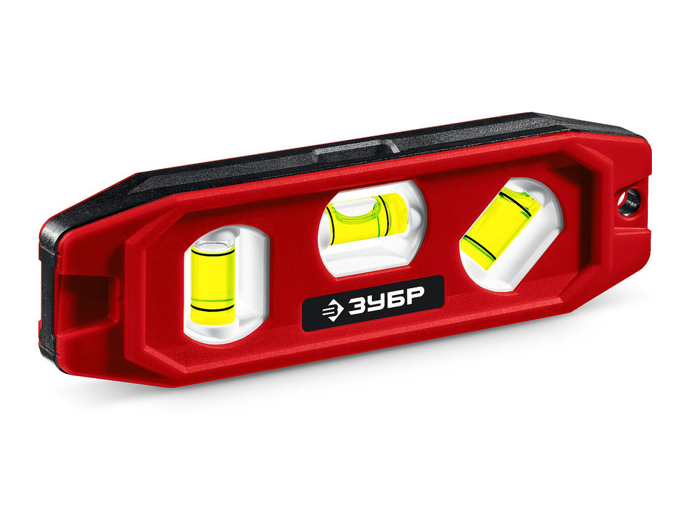 Компактный магнитный уровень КОМПАКТ-3, 150 мм, пластиковый корпус ЗУБР 3452