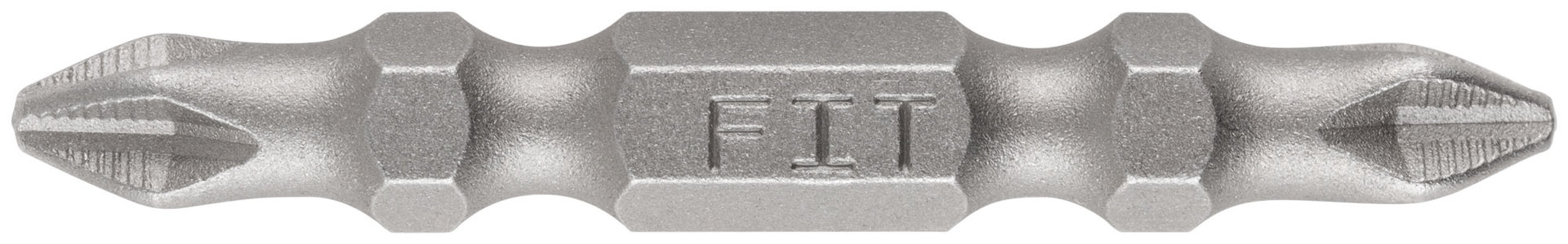 Биты кованые, сталь S2, двусторонние 50 мм PH2/РН2, Профи 2 шт., блистер (57541)