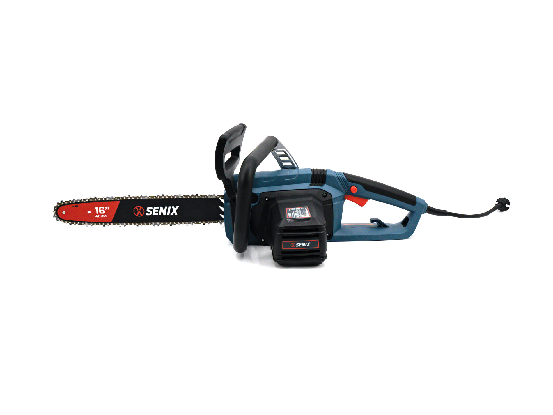 Электрическая цепная поперечное исполнение пила 2200Вт, 40 (16)