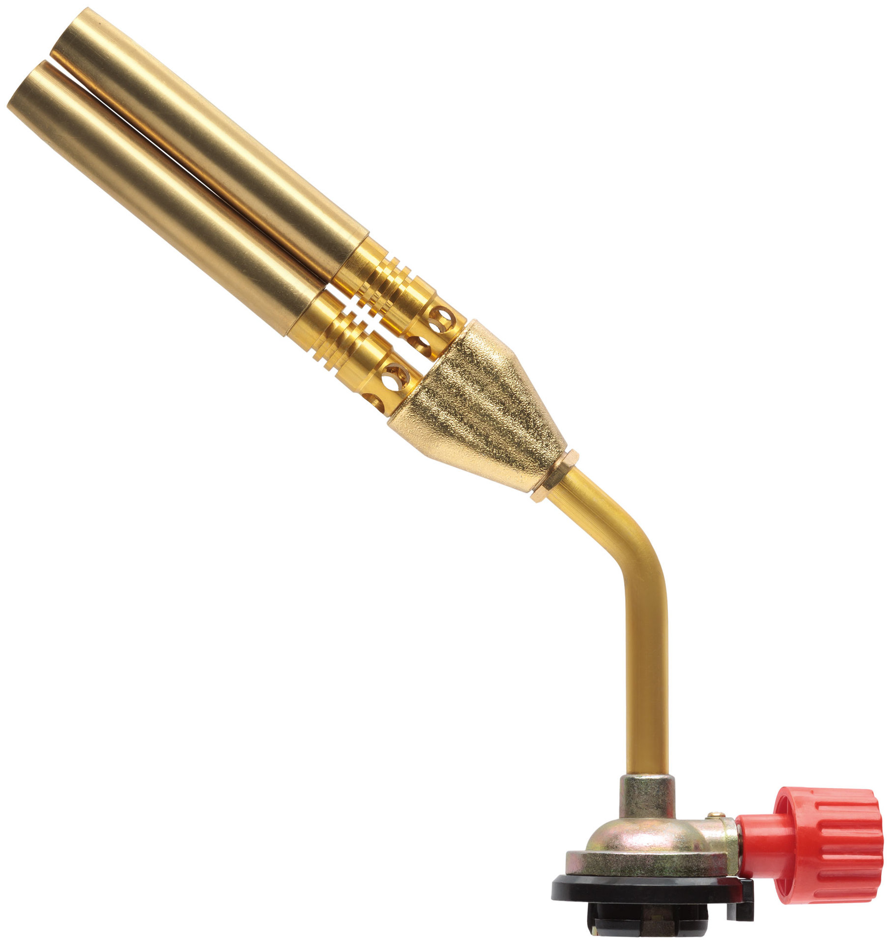 Горелка газовая двойная для стандартного цангового баллона (67630)