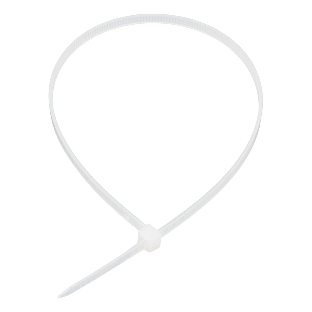 Хомуты, 300 x 3.6 мм, пластиковые, белые, 100 шт Сибртех (45531)