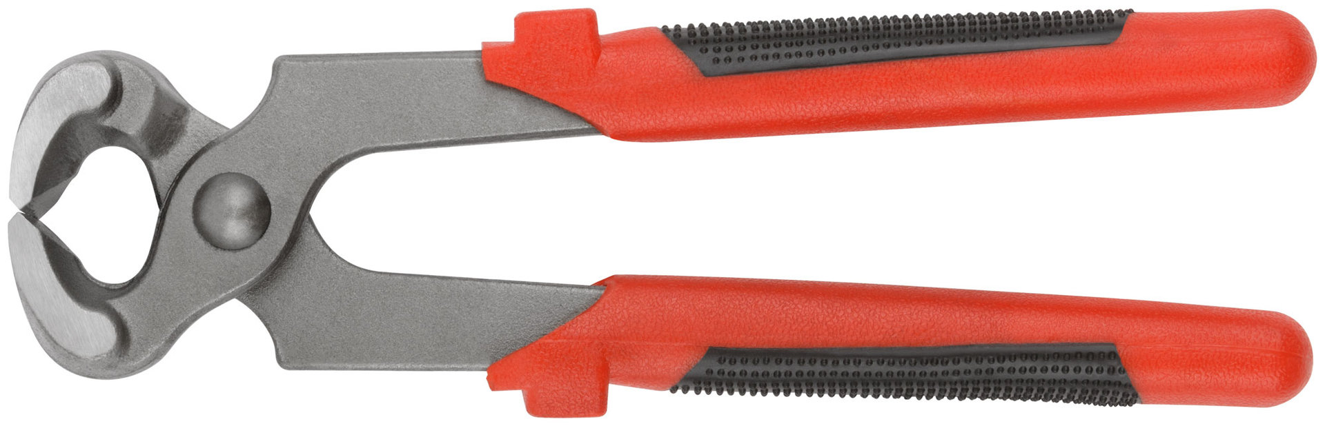 Клещи строительные Стандарт, пластиковые красно-черные ручки 200 мм