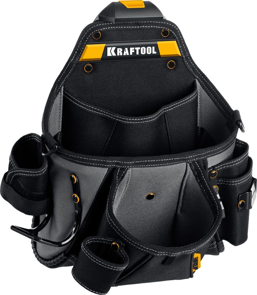Сумка поясная 320 х 310 мм с быстросъёмным креплением FastClip KPB-20 KRAFTOOL 38767