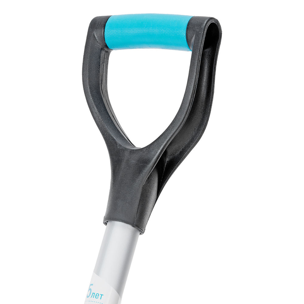 Лопата-скрепер для уборки снега, полипропилен, 460х320х1300 мм, алюминиевый черенок, ПВХ, LUXE Palisad (61797)