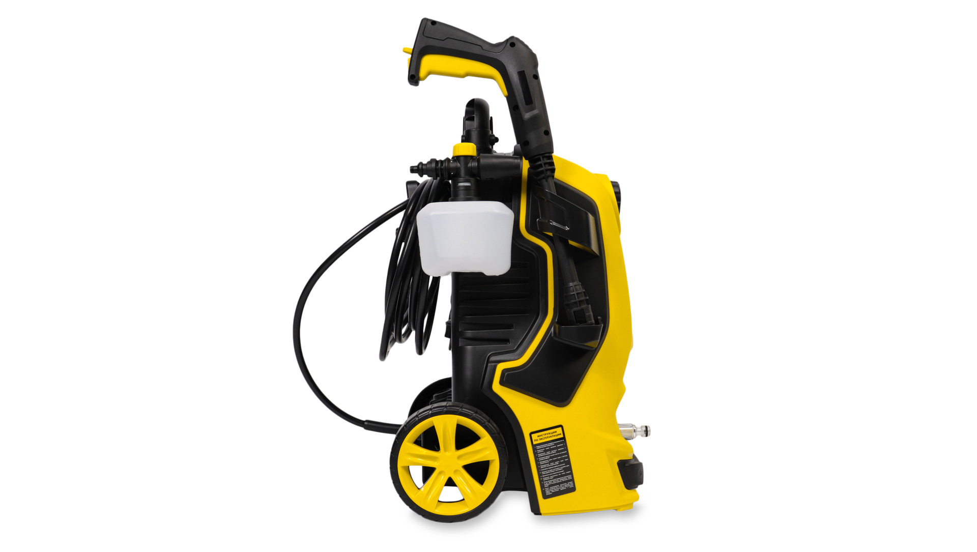 Мойка CHAMPION HP3180 (1,8кВт 100 бар t 40С 5,0л/мин 7,7кг синхронный, пеногенератор) (HP3180)