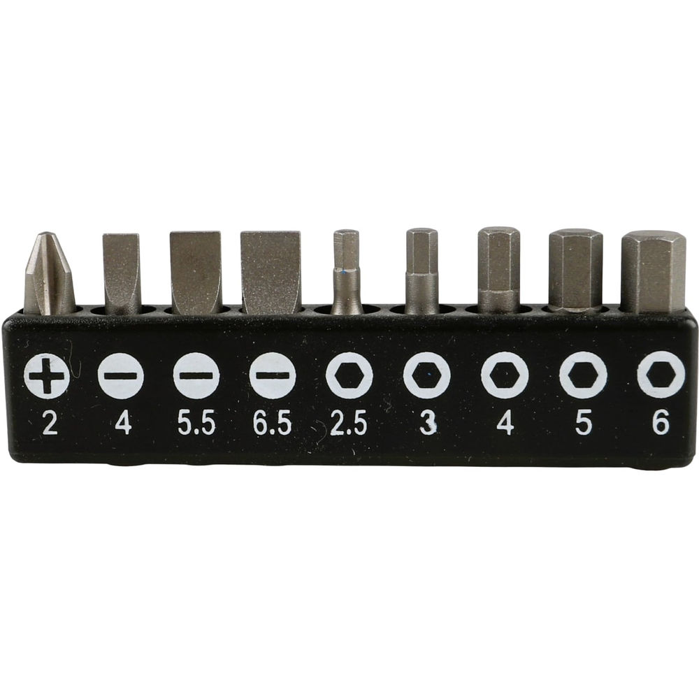 Набор бит 1/4 25 мм на держателе SL, PH, HEX, GARWIN PRO, 632502