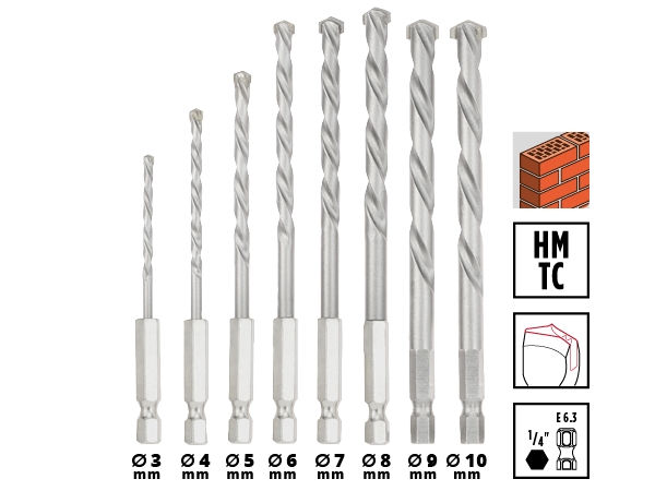 Набор бит и сверл Einhell 95 предметов, XL-CASE, ударопрочные (108798)