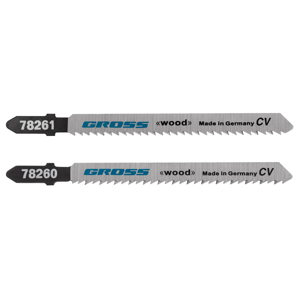 Набор полотен для электролобзика по дереву, 2 шт, (T101B+T101BR) Gross