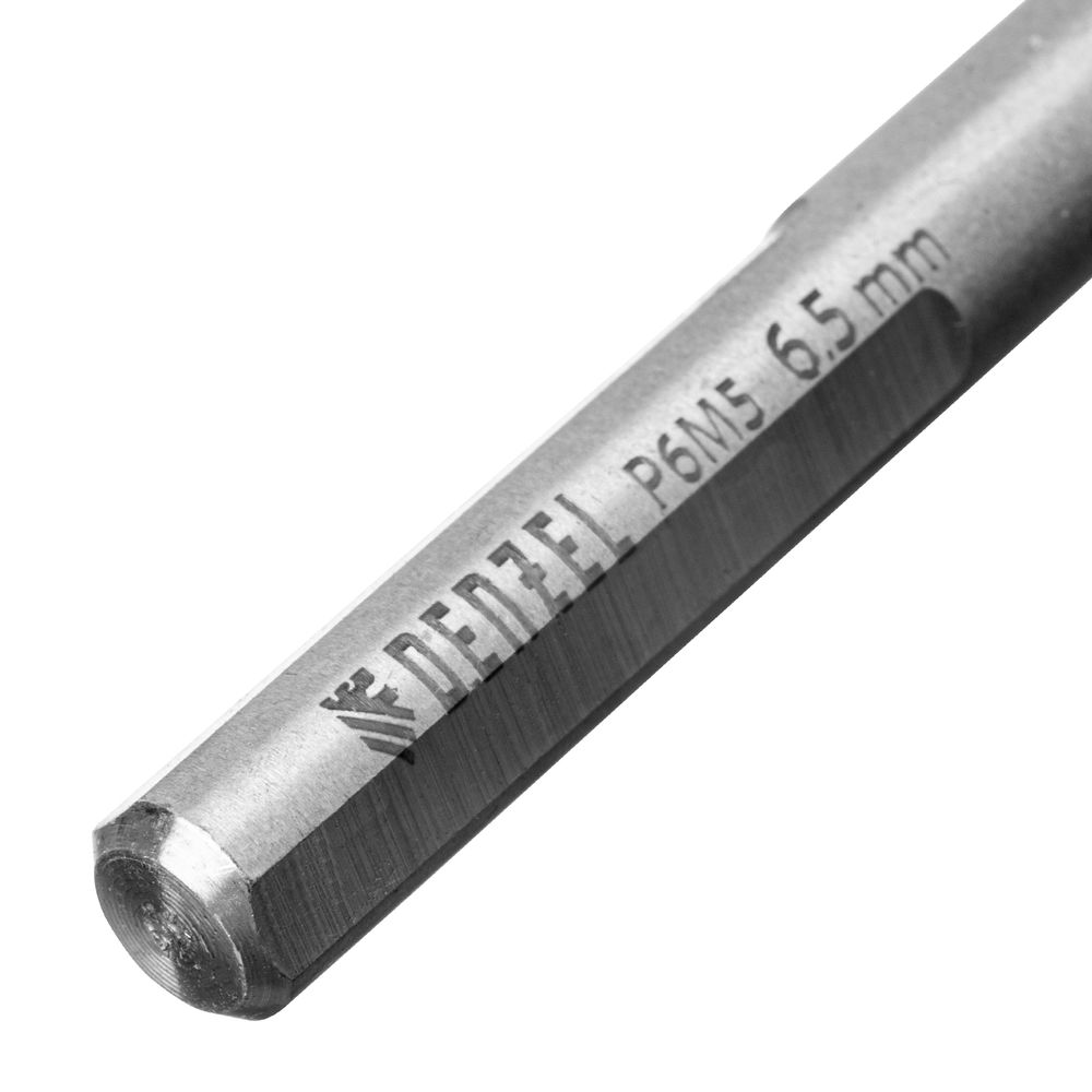 Набор сверл по металлу, 1,5-6,5мм, Р6М5-TiN, Golden Tip, 13 шт Denzel (723002)