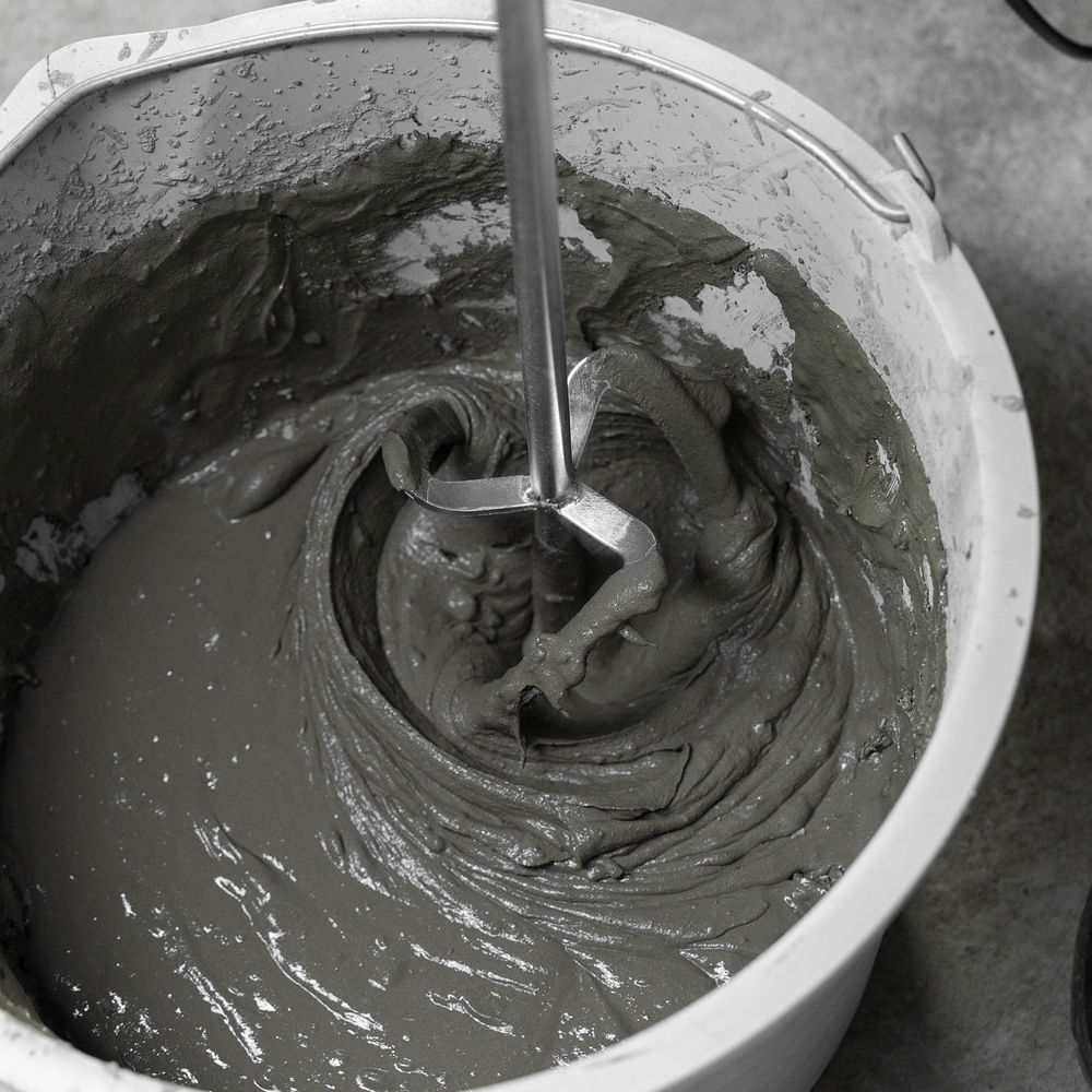 Насадка для миксера, для тяжелых растворов, 140 х 590 мм, оцинкованная, хвостовик резьба М14 Сибртех (848957)