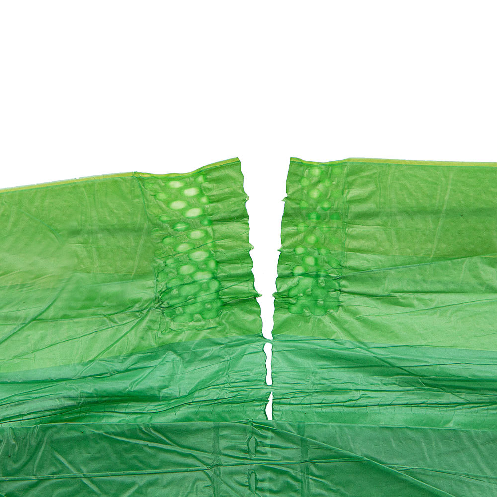 Пакеты для мусора с завязками 35 л x 15 шт., зеленые, Home Palisad (927175)