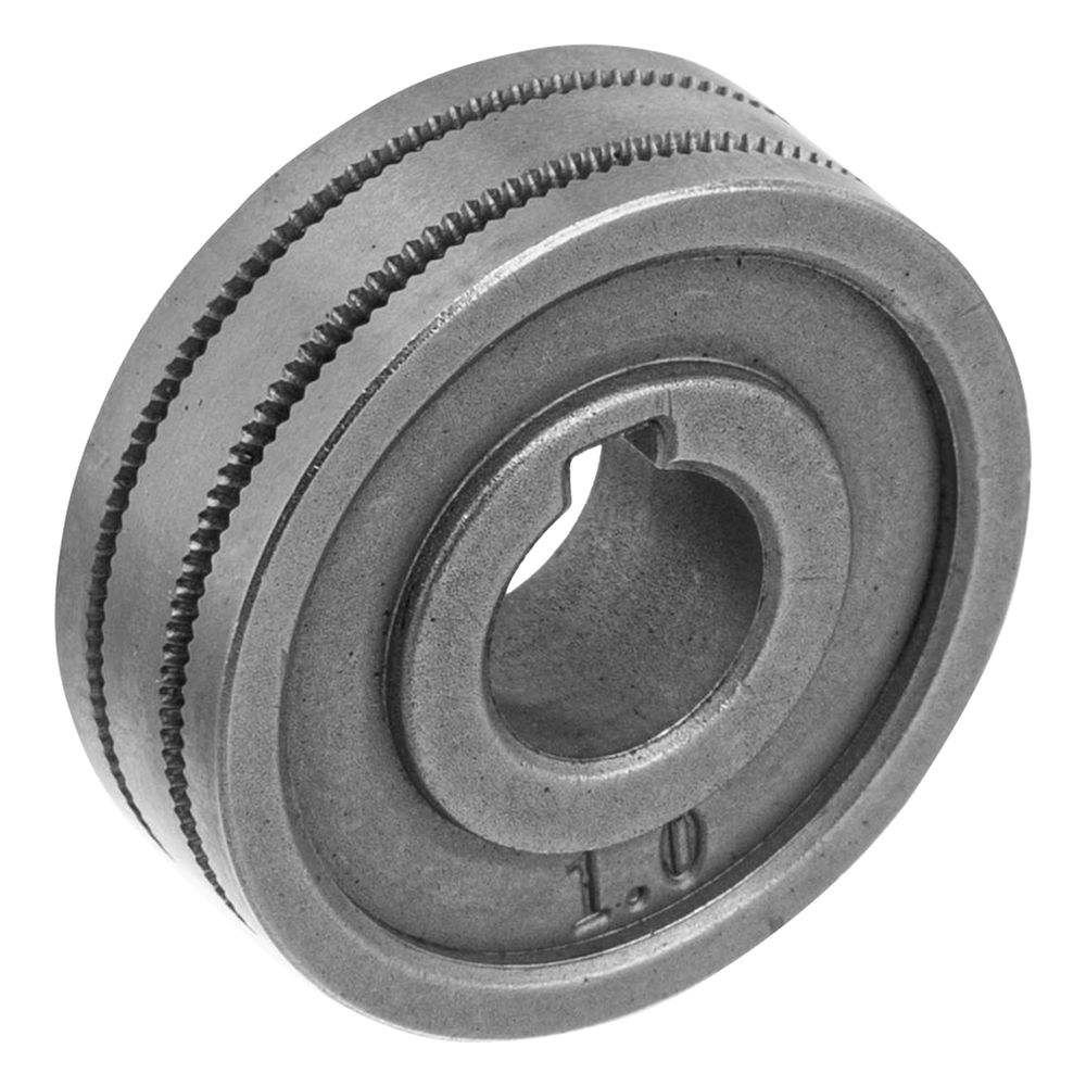 Подающий ролик, зубчатый профиль под флюсовую проволоку 0,8-1мм, 2 шт Denzel (93652)