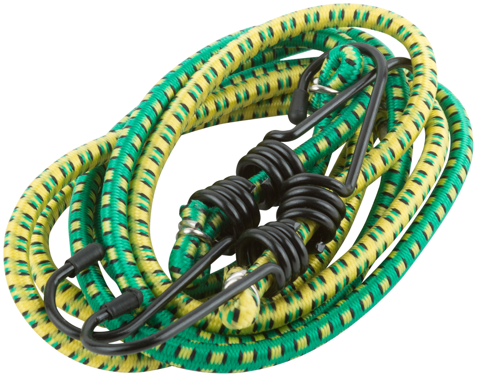 Ремни багажные резиновые, стальные крючки, 2 шт., 7х1000 мм (64893)