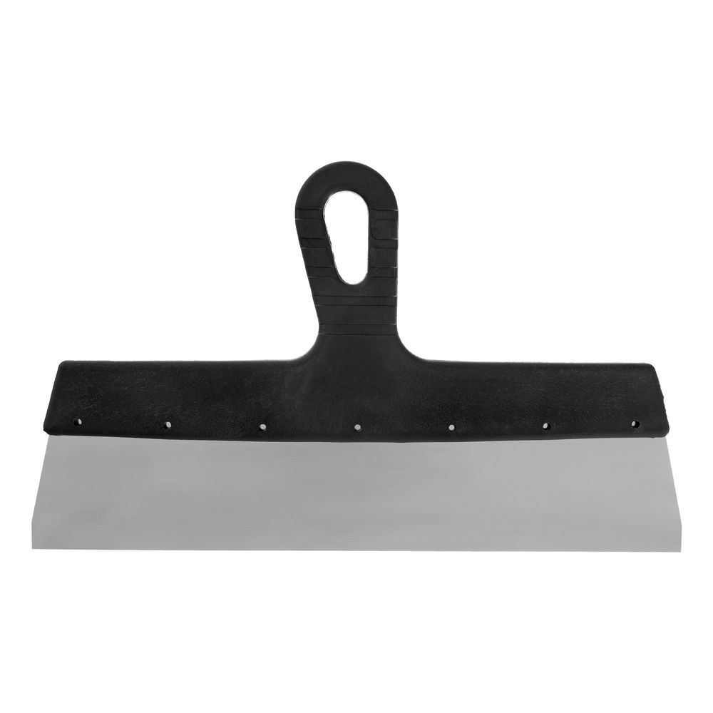 Шпатель фасадный из нержавеющей стали, 350 мм, пластмассовая ручка Сибртех (85446)
