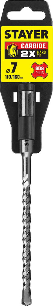 Бур SDS-plus 7 x 160 мм STAYER Professional 2930-160-07_z02