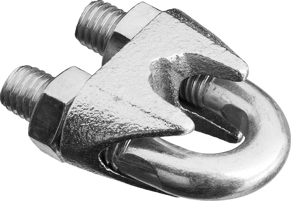 Зажим троса DIN 741, 10 мм, 25 шт STAYER 30535-10