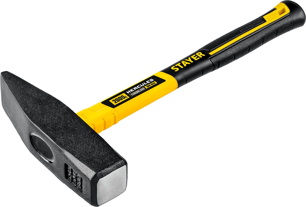 Молоток слесарный Hercules, Fiberglass, 2000 г STAYER Professional 20050-20_z02