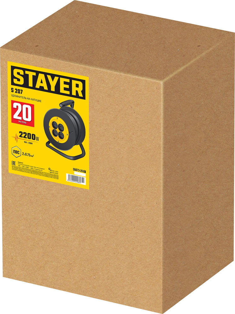 Кисть плоская искусственная щетина деревянная ручка для воднодисперсионных и акриловых ЛКМ AQUA STAYER 38 мм 1.5 01062-038  