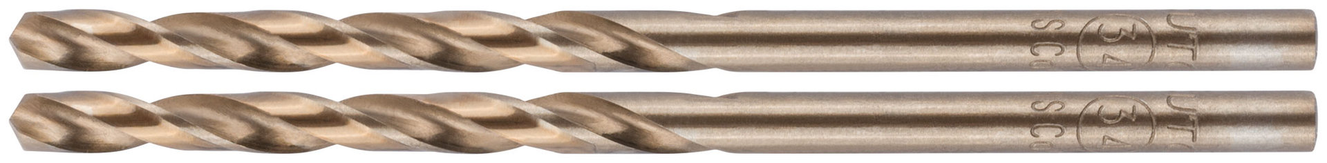 Сверло по металлу Cutop Profi с кобальтом 5% 3,4 x 70 мм, 2 шт. (48-366)
