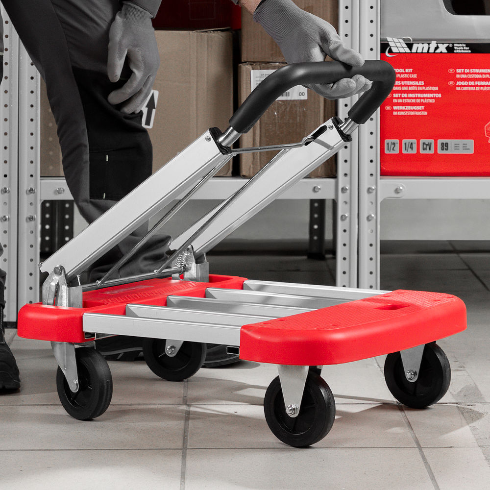 Тележка хозяйственная, телескопическая, грузоподъемность 150 кг Matrix