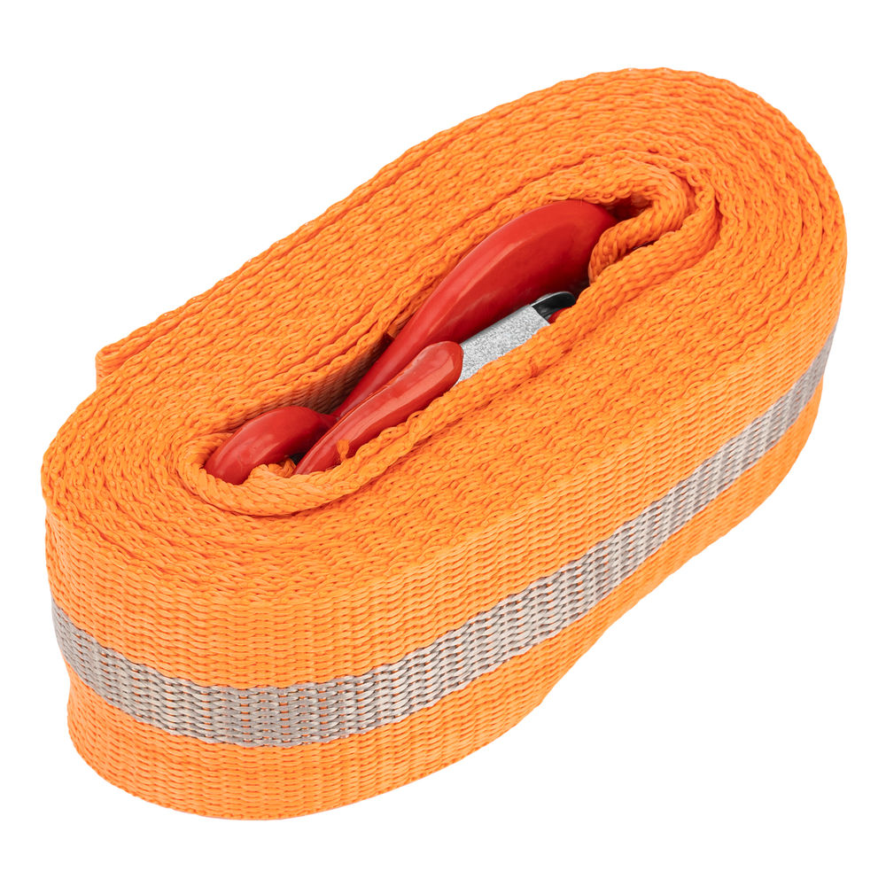 Трос буксировочный 3.5 т, 5 м, 2 крюка, сумка на молнии Stels (54379)