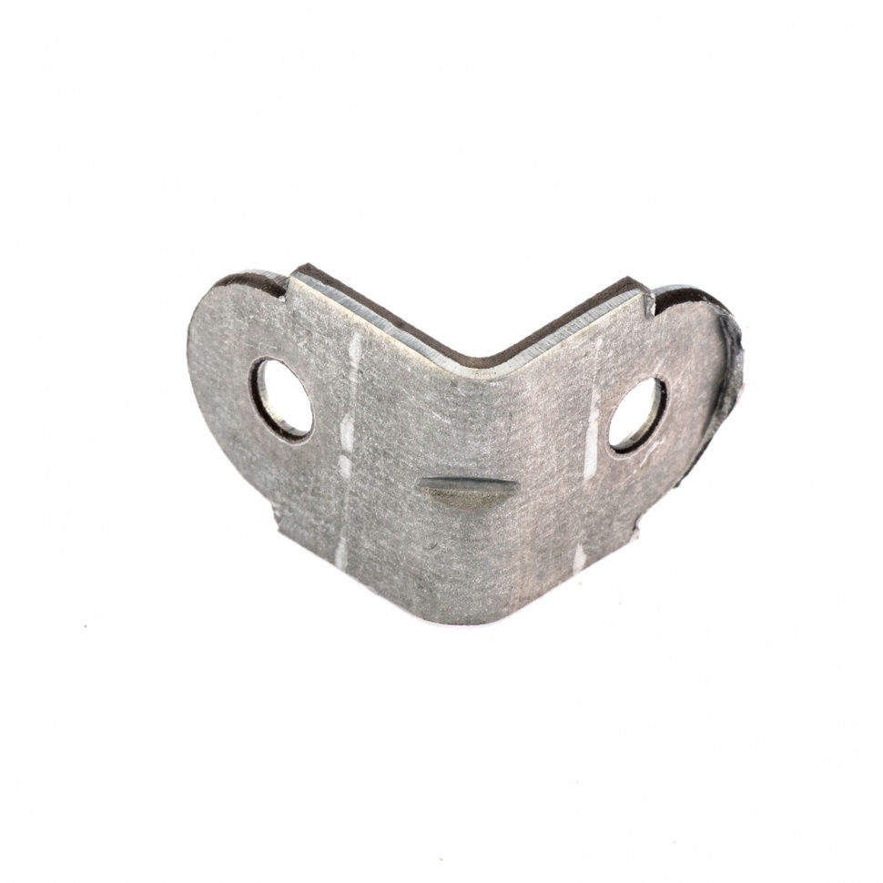 Уголок мебельный усиленный, 2 мм, 20 х 20 х 16 мм, цинк Сибртех (46512)