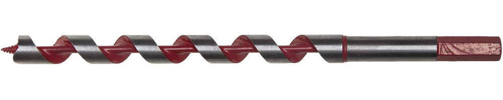 Сверло левиса по дереву 14?235/160 мм шестигранный хвостовик ЗУБР 2947-235-14