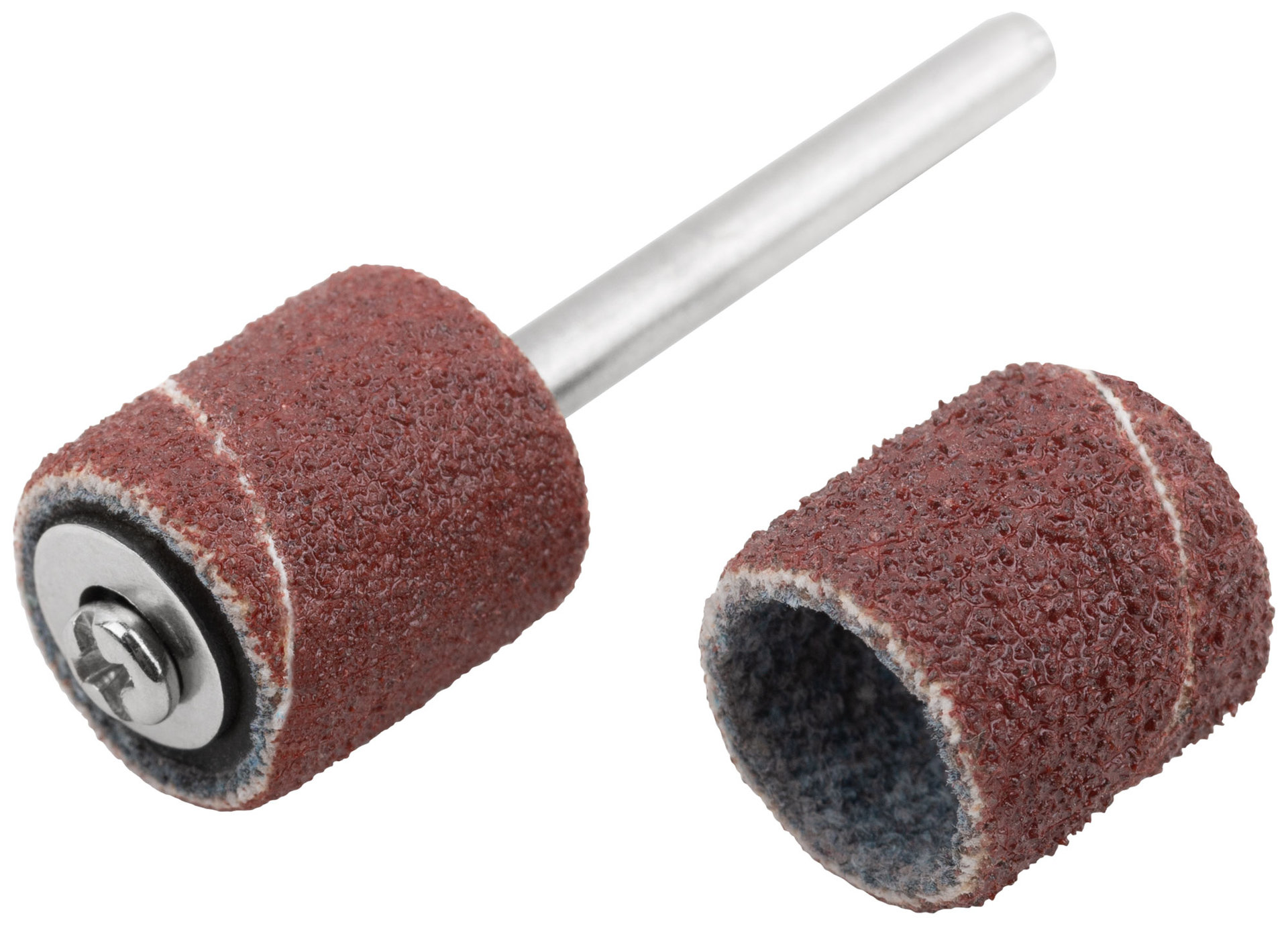 Бандаж наждачный и штифт, набор 11 шт. (36917)