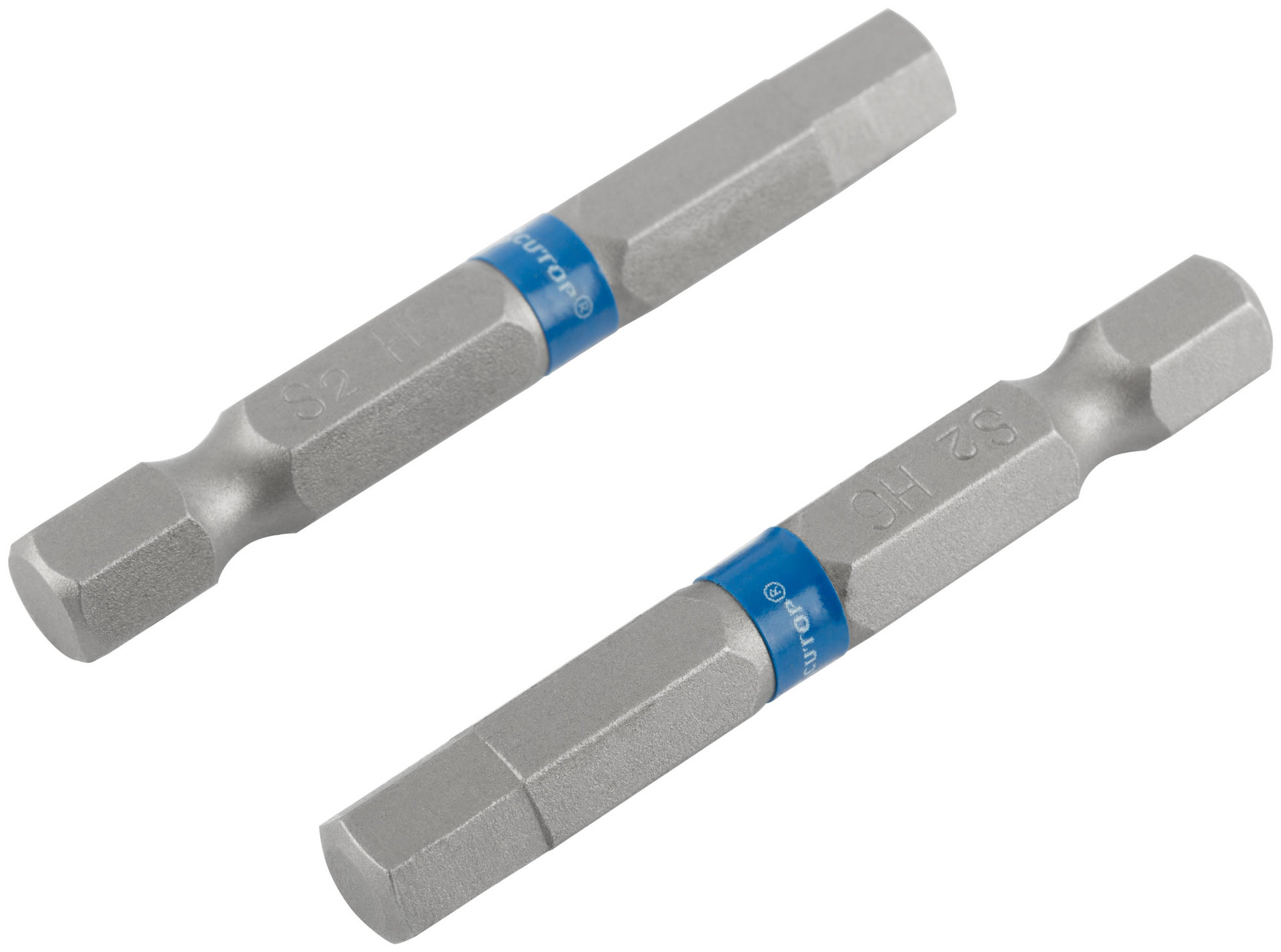 Биты стальные, 2 шт., CUTOP Profi, HEX6, 50 мм (83-653)