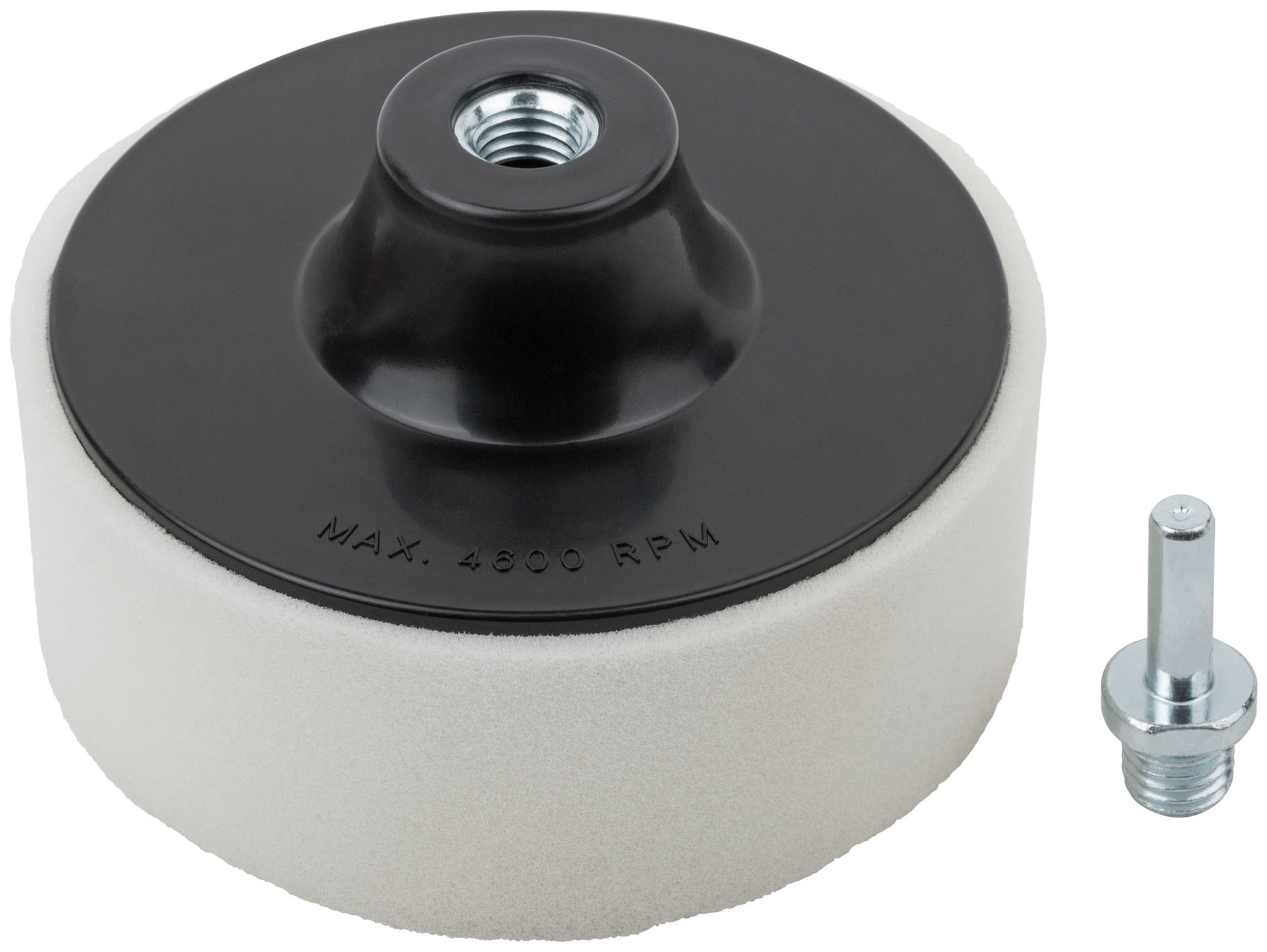 Диск полировальный поролоновый, гайка М14, 125х50 мм (39615)